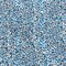 1 Yard Blue and White Cotton Poplin Fabric with Leopard Spot Animal Print